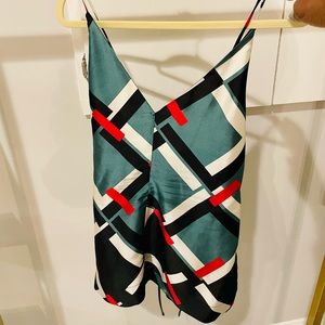 NWT Zara Geometric Print Top